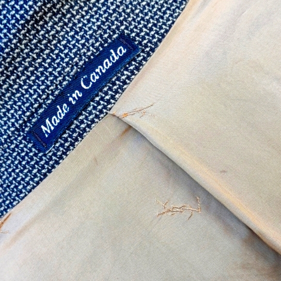 YSL Men's Pure Wool Luxury (2) Button Blazer - Picture 12 of 17